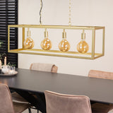 Hængelampe Aiden Dimehouse Guld LxBxH 105x41x36 Metal Atmosfærisk foto diagonalt set forfra