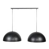 Hængelampe Dacia DH Interiør Charcoal LxBxH 128x67x38 Metal Hvid foto set forfra