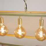 Duncan hængelampe Dimehouse Guld LxBxH 105x41x36 Metal Atmosfærisk fotodetalje