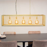 Duncan hængelampe Dimehouse Guld LxBxH 125x41x36 Metal Atmosphere foto set forfra
