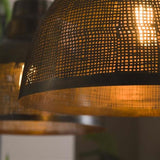 Hængelampe Luisa DH Interiør Bronze LxBxH 79x42x37 Bronze Atmosfærisk fotodetalje