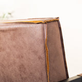 Lænestol Tiger Dimehouse Taupe LxBxH 69x58x49 Øko-læder Atmosfærisk fotodetalje