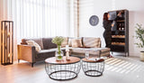 Sofabord Mace Dimehouse Brun LxBxH 80x80x42 Mangotræ Stemningsfoto i situation