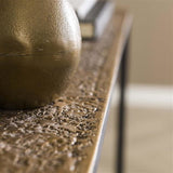 Toiletbord Lizzy DH Interiør Bronze LxBxH 82x80x30 Bronze Atmosfærisk foto diagonalt set forfra