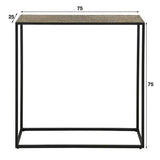 Toiletbord Lizzy DH Interiør Bronze LxBxH 82x80x30 Bronze Hvid fotostørrelsesindikation