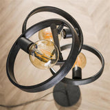 Gulvlampe Otan DH Interiør Charcoal LxBxH 57x38x26 Metal Atmosfærisk fotodetalje