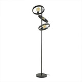 Gulvlampe Otan DH Interiør Charcoal LxBxH 57x38x26 Metal Hvid foto set forfra