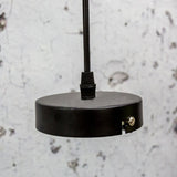 Hængelampe Katie Smokey Dimehouse Antracit LxBxH 29x22x21 Glas Atmosfære foto anderledes