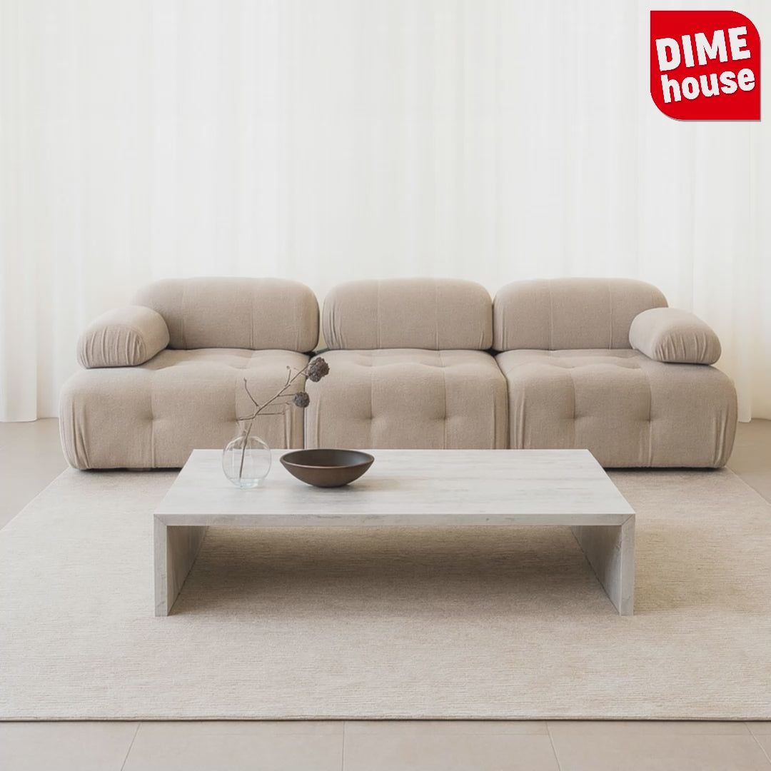 Modulopbygget sofa 3-personers Doblo beige