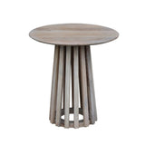 Sofabord Rory Oak Dimehouse Eg LxBxH 55x55x55 Mangotræ Hvid foto set forfra