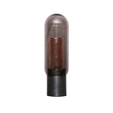 Bordlampe Hilda DH Interiør Sort LxBxH 46x38x21 Metal Hvid foto diagonalt set forfra