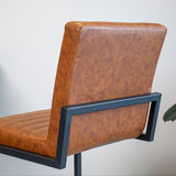 Barstol Kuba Dimehouse Cognac LxBxH 72x69x54 Kunstlæder Atmosfærebillede anderledes