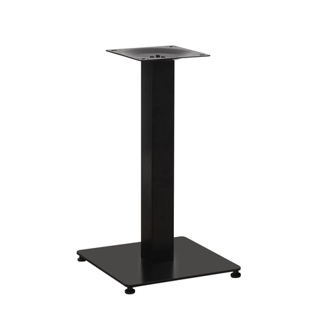Stel Bistro 40 cm Dimehouse Sort LxBxH 66x9x9 Metal Hvid foto diagonalt set forfra